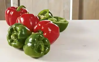 Super U POIVRON VERT OU ROUGE offre
