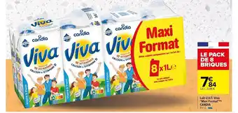 Carrefour Market Lait u.h.t. viva offre