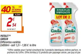 Pistolet Carolin