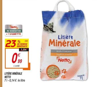 Netto Litière Minérale Netto offre