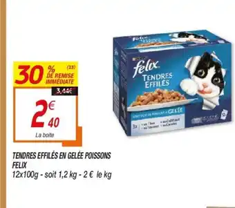 Tendres Effilés en Gelée Poissons