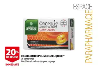 Auchan Mediflor oropolis coeur liquide offre