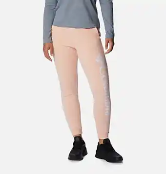 Columbia Pantalon de jogging logo en polaire femme offre