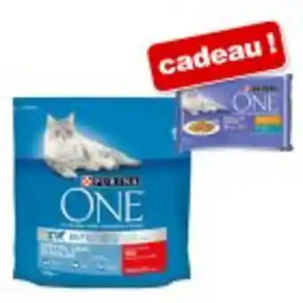 Zooplus Purina one 1,5 kg + sachets chat sensible, poulet, thon 4 x 85 g offerts ! offre