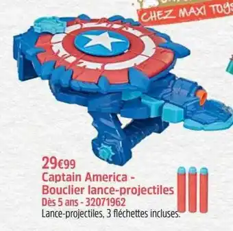 Captain america - bouclier lance-projectiles