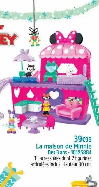 Maxi Toys La maison de minnie offre