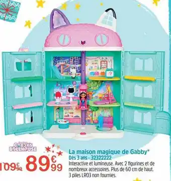 Maxi Toys La maison magique de gabby offre