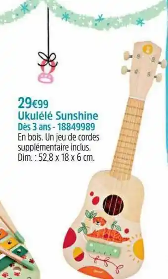 Ukulélé sunshine