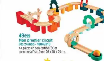 Maxi Toys Mon premier circuit offre