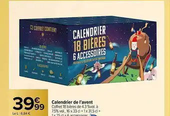 Carrefour Market Calendrier de l'avent offre