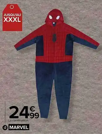 Carrefour Market La combinaison marvel offre