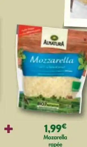 Match Mozzarella rapée offre