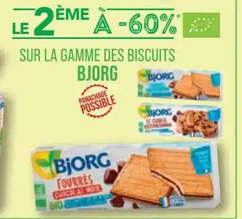 Match La gamme des biscuits bjorg offre