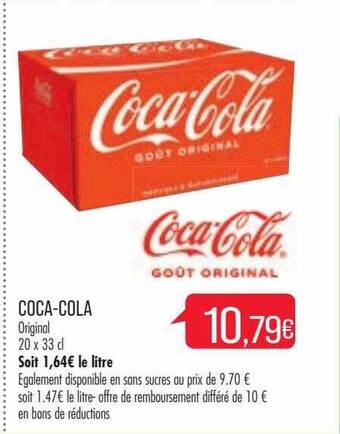 Match Coca-cola offre