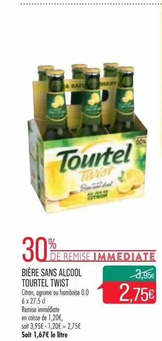 Match Bière sans alcool tourtel twist offre