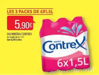Match Eau minérale contrex offre