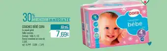 Match Couches bébé cora offre