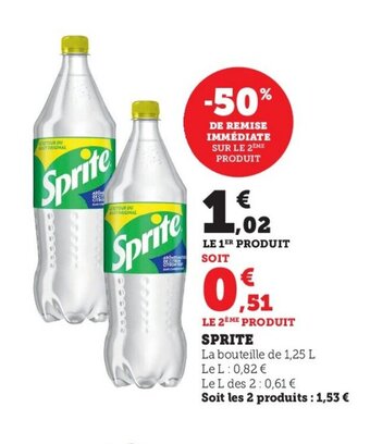 U Express Sprite offre