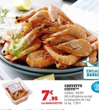 U Express Crevette cuite offre