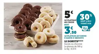 U Express 12 donuts offre