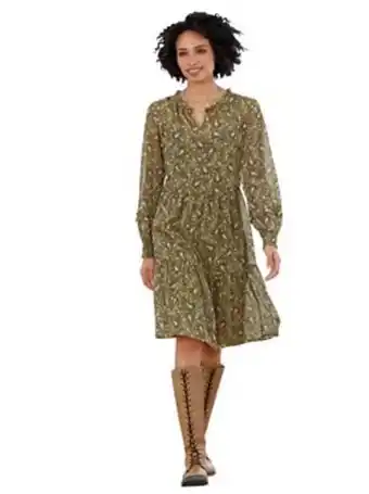 Robe imprimée motif paisley