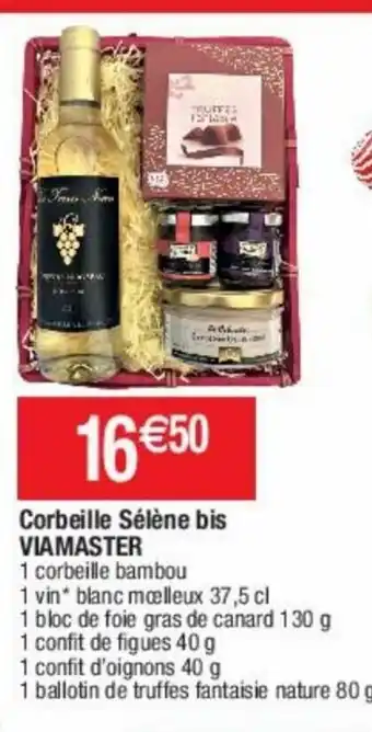 Cora x Carrefour Corbeille Séléne Bis Viamaster offre