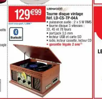 Tourne Disque Vintage