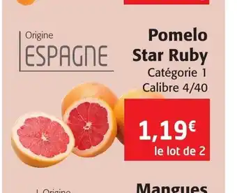 Colruyt Pomelo Star Ruby offre
