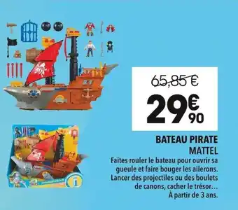 Bateau Pirate Mattel