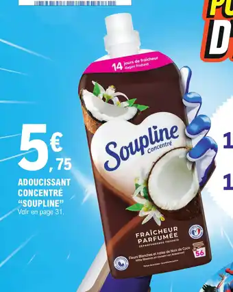 E.Leclerc Adoucissant Concentre Soupline offre