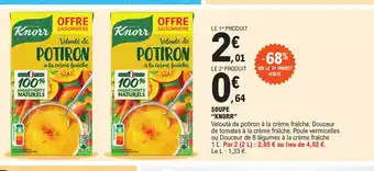 E.Leclerc Soupe Knorr offre