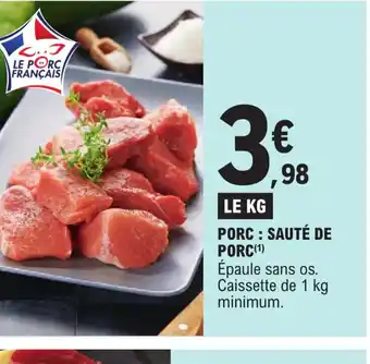 E.Leclerc Porc Saute de Porc offre