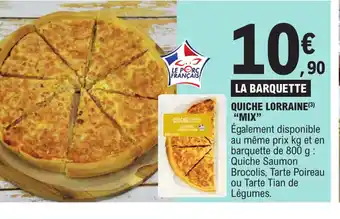E.Leclerc Quiche Lorraine Mix offre