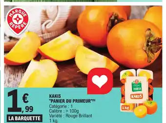 E.Leclerc Kakis Panier du Primeur offre
