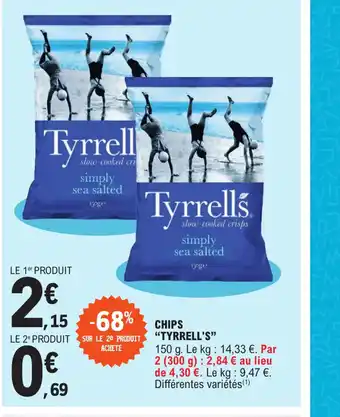 E.Leclerc Chips Tyrrell's offre