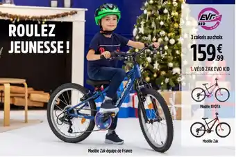 Intersport Vélo zak evo kid offre