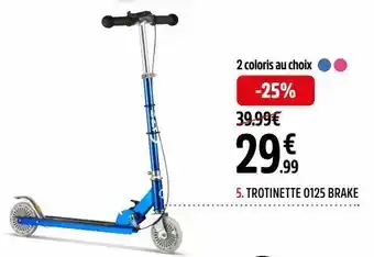 Trotinette 0125 brake nakamura