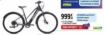 Intersport Vtc électrique e-crossover s adulte nakamura offre