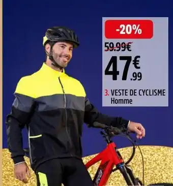 Intersport Veste de cyclisme 2,00 homme offre
