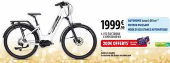 Intersport Vtc électrique e crossover xv nakamura offre