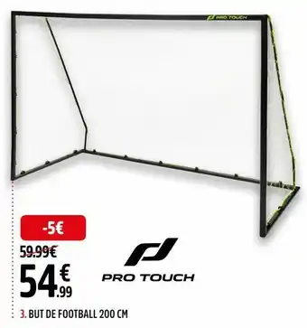 Intersport But de football 200 cm pro touch offre