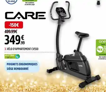 Intersport Vélo d’appartement cv550 care offre
