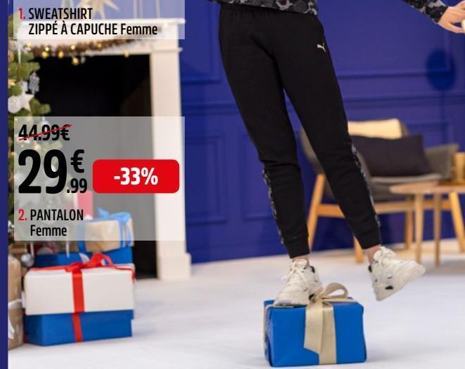 Intersport pantalon femme hot sale