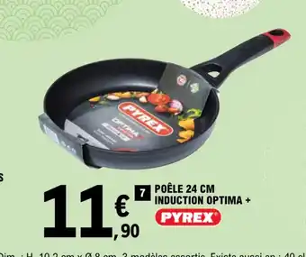 E.Leclerc Poele 24 Cm Induction Optima offre