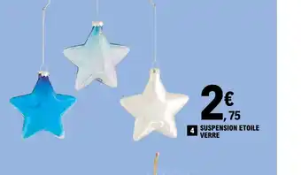 E.Leclerc Suspension Etoile Verre offre