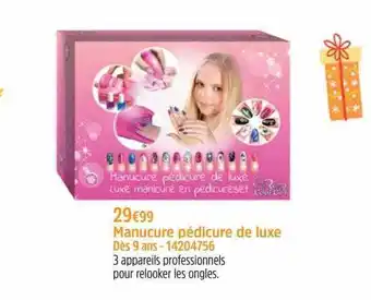 Manucure pédicure de luxe