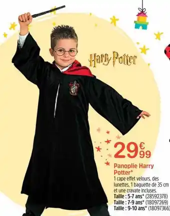 Panoplie harry potter