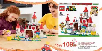 Maxi Toys Le château de peach lego super mario offre