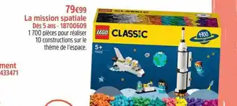 Maxi Toys La mission spatiale lego classic offre