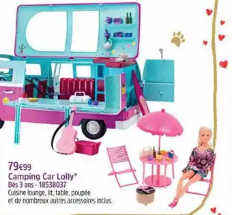 Maxi toys camping car barbie online